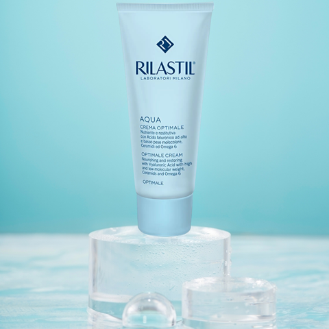 Kem Dưỡng Ẩm Rilastil Aqua Optimale Cream - Giữ Ẩm Sâu, Phục Hồi Đàn Hồi Da, Hỗ Trợ Làn Da Khỏe Mạnh 50ml