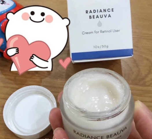 Kem Dưỡng Phục Hồi Da Radiance Beauva For Retinol - Kem Chiết Xuất Tự Nhiên Giúp Da Mịn Màng, Căng Bóng, Trẻ Hóa 30g