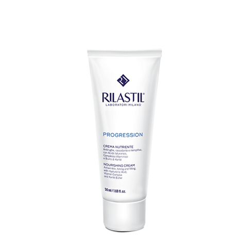 Kem Dưỡng Trẻ Hóa Da Thường & Hỗn Hợp Rilastil Progression 50ml - Cấp Ẩm, Giảm Nếp Nhăn, Rạng Ngời Tươi Trẻ