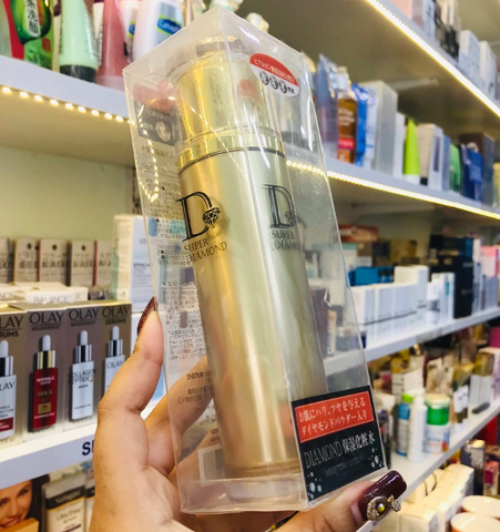 Lotion Cấp Ẩm Sáng Da Super Diamond Nhật Bản 120ml - Sản Phẩm Chăm Sóc Da Mặt TỐT, Dưỡng Ẩm Và Làm Sáng Da Hiệu Quả
