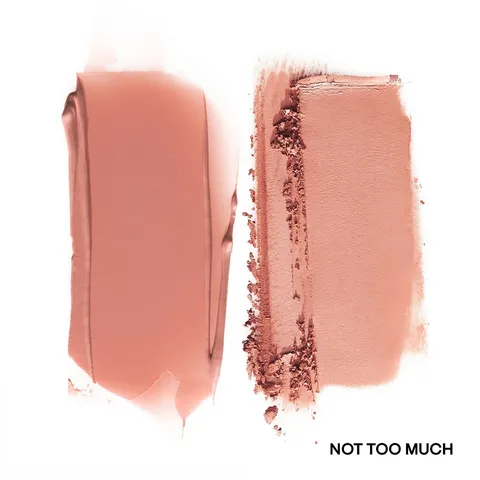 Má hồng Patrick Ta Take Cream & Powder Blush Duo Not Too Much - Phấn trang điểm màu hồng đất, dễ tán, tiện dụng với gương, 2 ngăn riêng biệt.