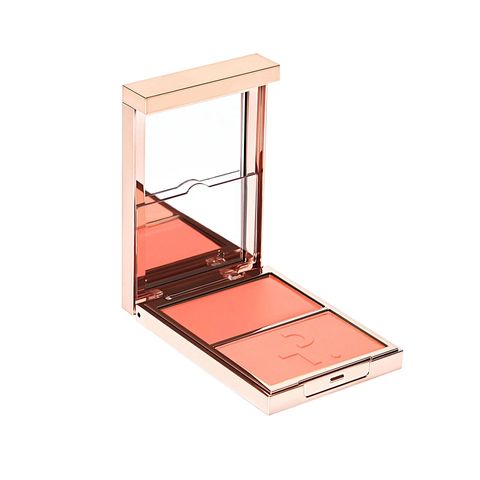 Phấn má hồng Patrick Ta Take Cream & Powder - Duo She's The Moment Đào Vàng Lấp Lánh - Trang Điểm Tươi Tắn, Phù Hợp Mọi Tông Da