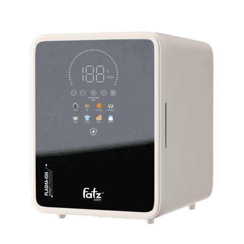 Máy Tiệt Trùng Sấy Khô UVC-LED Fatzbaby Plasmax 9 FB4821RS - Công Nghệ Khử Mùi Nhanh Chóng, Dung Tích 20L, 9 Chức Năng Tiện Ích
