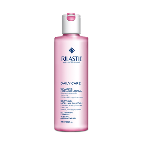 Nước tẩy trang Rilastil Daily Care Soothing Micellar - Dung dịch tẩy trang cho da nhạy cảm, làm sạch sâu và giữ ẩm 250ml