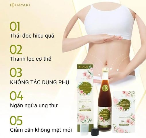 Nước Uống Detox Kombucha Zyme EX 500ml - Hỗ Trợ Giảm Cân, Làm Đẹp Da, Thanh Lọc Cơ Thể Từ 82 Loại Thực Vật Lên Men