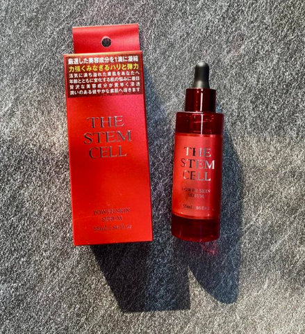 Serum Tế Bào Gốc Nhau Thai Thực Vật The Stem Cell Power Skin Serum - Chăm Sóc Da Dưỡng Ẩm, Tái Tạo Sự Trẻ Trung 55ml