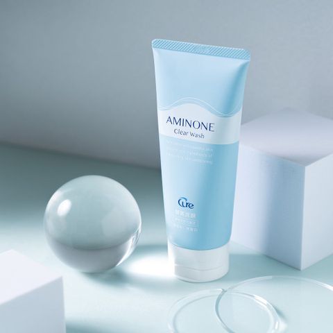Sữa Rửa Mặt Sáng Da Cure Aminone Clear Wash 130g - Làm Sạch Sâu, Giúp Da Sáng Mịn, Không Gây Khô Da, Phù Hợp Cho Mọi Loại Da