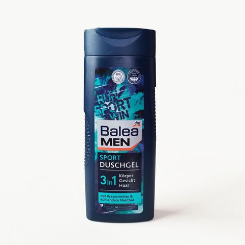Sữa tắm nam Balea Men 3 trong 1 - Hương thơm quyến rũ, chăm sóc da, dầu gội và bọt cạo râu tiện lợi cho phái mạnh 300ml