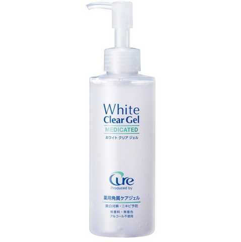 Tẩy Da Chết Vật Lý Cure White Clear Gel 200g - Sáng Da, Mờ Thâm Cho Da Nhạy Cảm, Chống Oxy Hóa, Chiết Xuất Thảo Dược