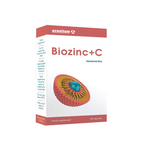 Viên uống Biozinc+C Bổ Sung Kẽm & Vitamin C - Tăng Cường Sức Khỏe & Miễn Dịch, Hộp 30 Viên, Thích Hợp Cho Người Mệt Mỏi, 12 Tuổi Trở Lên