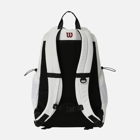 Balo Đựng Vợt Pickleball & Tennis Wilson Drawstring Backpack V2 W251006TBP13WHT - Balo Thể Thao Đơn Giản, Thoải Mái, Đậm Phong Cách