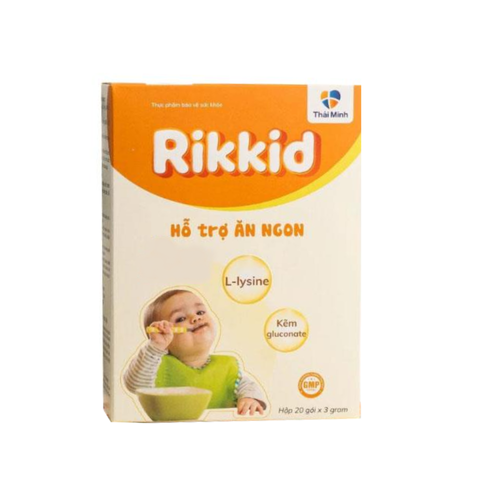 Cốm Rikkid Thái Minh - Hỗ Trợ Bé Ăn Ngon, Tăng Cường Sức Đề Kháng, Bổ Sung Vitamin và Khoáng Chất Cho Trẻ Em 3 Tuổi Trở Lên