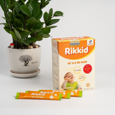 Cốm Rikkid Thái Minh - Hỗ Trợ Bé Ăn Ngon, Tăng Cường Sức Đề Kháng, Bổ Sung Vitamin và Khoáng Chất Cho Trẻ Em 3 Tuổi Trở Lên