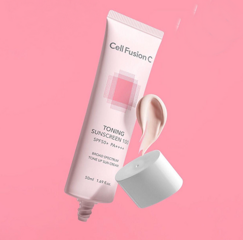 Combo 2 Kem Chống Nắng Cell Fusion C Toning Sunscreen 100 SPF50+ PA++++ - Bảo Vệ Da, Nâng Tông, Chống Nắng Tốt Cho Da Nhạy Cảm
