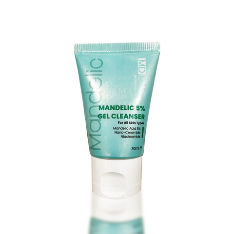 Gel Rửa Mặt Sạch Sâu MD Care 5% Mandelic Acid - Dạng Gel Cấp Ẩm, Làm Sạch Da Mềm Mịn, Chống Khô Rát, Dùng Hàng Ngày 30ml & 200ml