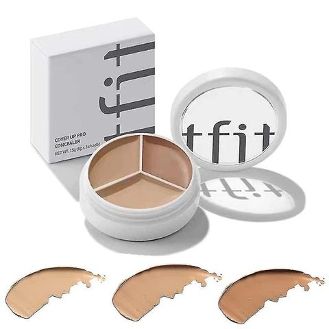 Kem Che Khuyết Điểm Tfit Cover Up Pro Concealer - Che Phủ Hoàn Hảo Cho Da Tự Nhiên, Mịn Màng, Thích Hợp Cho Mọi Loại Da