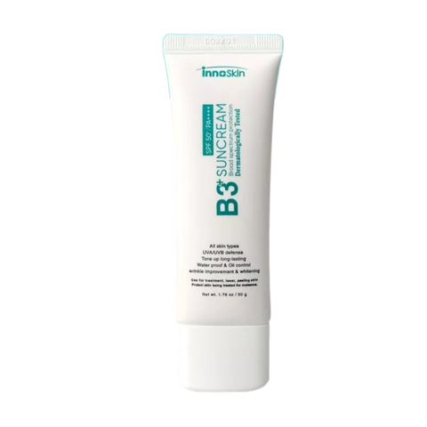 Kem Chống Nắng Innoskin B3 Suncream SPF50+ Dành Cho Da Khô - Bảo Vệ Da Hiệu Quả, Dưỡng Ẩm, Không Để Lại Vệt Trắng