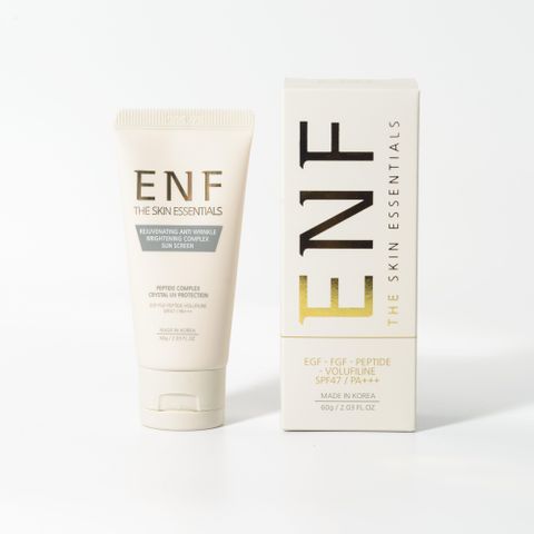Kem Chống Nắng ENF The Skin Essentials SPF47 PA+++ - Nâng Tone Da, Dưỡng Sáng, Bảo Vệ Da Tối Ưu, Phù Hợp Với Mọi Loại Da