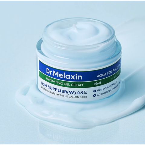 Kem Dưỡng Ẩm Dr.Melaxin Aqua Ion Plasma - Dưỡng Ẩm Sâu, Phù Hợp Mọi Loại Da, Giúp Da Mềm Mịn và Căng Bóng 50g