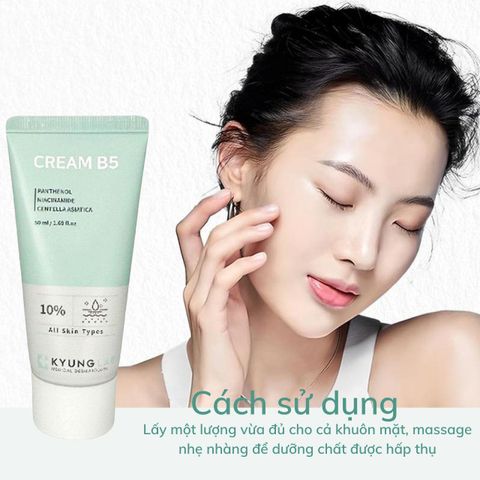Kem Dưỡng Ẩm B5 10% KyungLab - Phục Hồi, Làm Dịu Da, Dưỡng Ẩm Hiệu Quả, Dung Tích 50ml