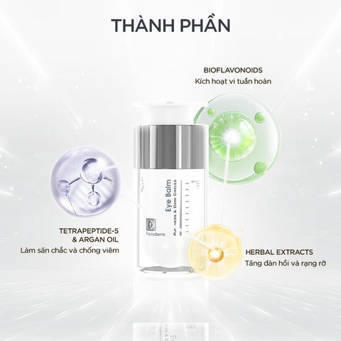 Kem Dưỡng Mắt Frezyderm Eye Balm - Hỗ Trợ Trẻ Hóa Da, Làm Mờ Nếp Nhăn và Quầng Thâm, Cấp Ẩm Cho Vùng Da Nhạy Cảm