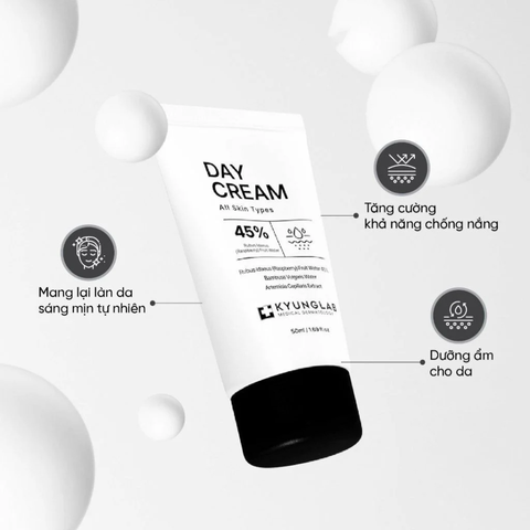 Kem Dưỡng Ngày Nâng Tone KyungLab Day Cream 50ml - Dưỡng Ẩm, Cải Thiện Độ Sáng, Phù Hợp Mọi Loại Da