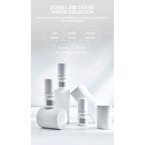 Kem Dưỡng Trắng Da Mona Frema White-Equation Reinforcing Concentrate - Làm Sáng Da, Chống Oxy Hóa, Duy Trì Độ Ẩm, 30ml