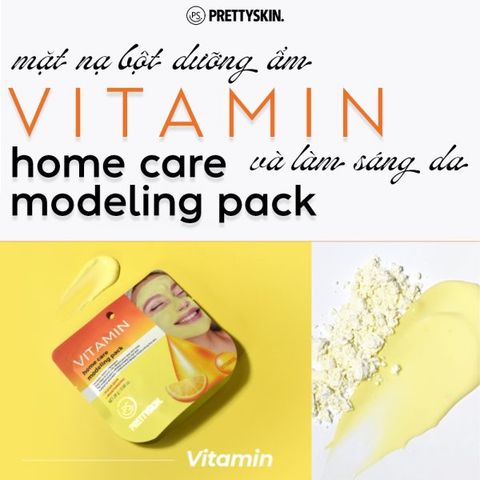Mặt Nạ Bột Dưỡng Ẩm Săn Chắc Da Prettyskin Home Care - Sản Phẩm Chăm Sóc Da Từ Thiên Nhiên, Ngăn Ngừa Lão Hóa, Căng Bóng Da