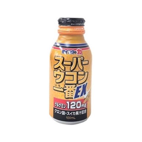 Nước Uống Tinh Chất Nghệ Ukon Supa Ichiban EX - Giải Rượu Nhanh Chóng, Bảo Vệ Gan - Hỗ Trợ Thải Độc Từ Nhật Bản