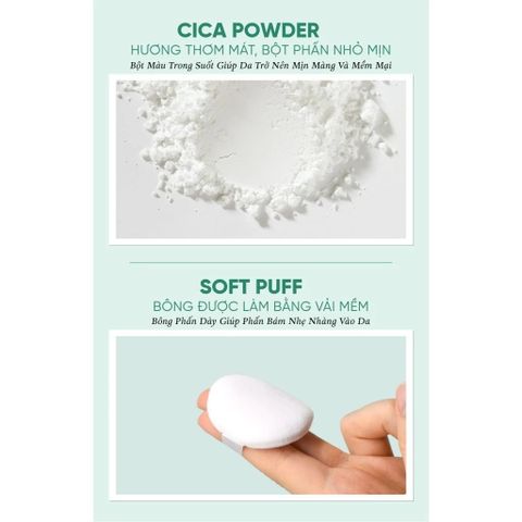 Phấn Bột Kiềm Dầu Pretty Skin Good Bye Sebum Finish Powder Plus+ Cica - Giữ lớp trang điểm mịn lì và kiểm soát dầu hiệu quả cho da nhạy cảm
