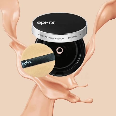 Phấn Nước Epi-Rx Fresh Lasting CC Cushion SPF 50+ PA+++ - Trang Điểm Chống Nắng Mỏng Nhẹ, Dưỡng Da Tự Nhiên Cho Mọi Loại Da