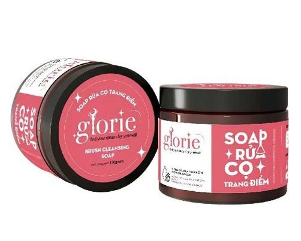 Sáp Rửa Cọ Trang Điểm Glorie - Giải Pháp Lý Tưởng Để Làm Sạch Cọ Trang Điểm, Diệt Khuẩn, Giữ Cọ Mềm Mại, Thời Gian Nhanh Chóng 130g