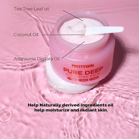 Sáp Tẩy Trang Pretty Skin Pure Deep Cleansing Balm - Làm Sạch Sâu, Giữ Ẩm Cho Da, Dành Cho Da Nhạy Cảm, Hũ 100ml