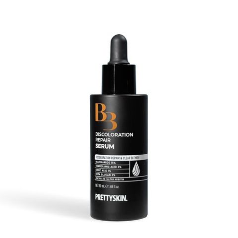 Serum B3 Pretty Skin 50ml - Hỗ Trợ Mờ Thâm, Dưỡng Sáng Da, Chống Lão Hóa, Chiết Xuất Niacinamide, Dành Cho Mọi Loại Da