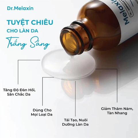 Serum Dr.Melaxin TX Ampoule RX - Hỗ Trợ Cải Thiện Nám, Sáng Da, Mờ Thâm 30ml - Tinh Chất Làm Sáng Da Hàn Quốc