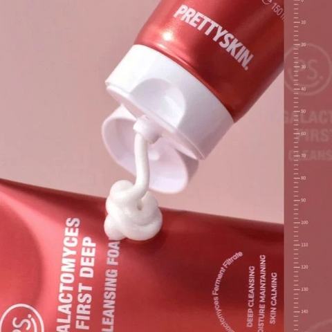 Sữa Rửa Mặt Bọt Cấp Ẩm Prettyskin Galactomyces 150ml - Sạch Sâu, Cấp Ẩm, Dịu Nhẹ Cho Da Khô Nhạy Cảm
