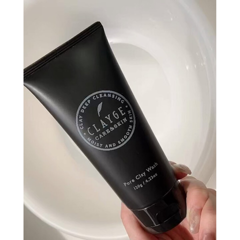Sữa Rửa Mặt Cho Da Dầu Clayge Pore Clay Wash - Làm Sạch Sâu, Kiểm Soát Dầu Nhờn, Giúp Da Mịn Màng, Tươi Sáng 120g