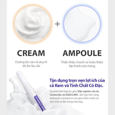 Tinh Chất Phục Hồi Và Làm Sáng Da Maxclinic Synergy Effect - Dưỡng Da Hàn Quốc Chăm Sóc Da Hư Tổn, Cải Thiện Sắc Tố Da Rạng Rỡ