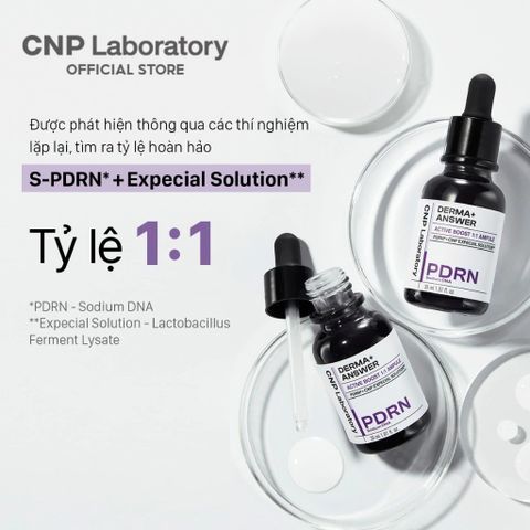 Tinh chất PDRN CNP Laboratory Derma Answer - Serum phục hồi và làm sáng da 30ml, dưỡng chất tái tạo tế bào hiệu quả