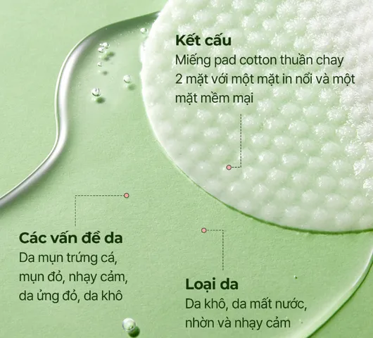 Toner Pad Torriden Balanceful Cica - Hỗ Trợ Làm Dịu Da Mụn Nhạy Cảm, Phục Hồi Da, 60 Miếng Chất Lượng Cao