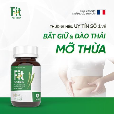 Viên FIT Thái Minh Giảm Cân - Hỗ Trợ Duy Trì Vóc Dáng Thon Gọn Từ Thảo Mộc Tự Nhiên, Hộp 120 Viên