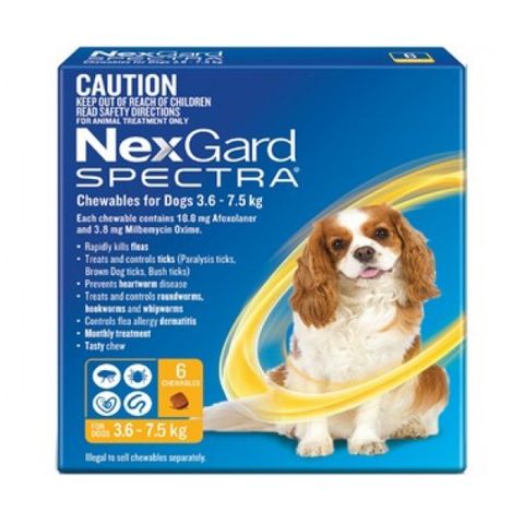 Viên nhai NEX-GAR.D SPECTRA - Diệt ve ghẻ, bọ chét và tẩy giun cho chó - Chăm sóc thú cưng hiệu quả và an toàn