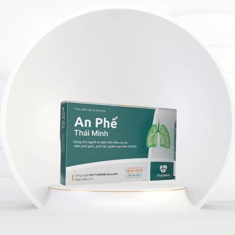 Viên Uống An Phế Thái Minh - Hỗ Trợ Giảm Ho, Lành Tính Cho Hệ Hô Hấp - Thực Phẩm Chức Năng 80 Viên