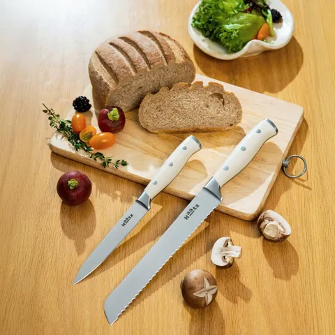 Bộ 5 Dao Công Thái Học Haatz CIM735 - Thiết Kế Ergonomic, Thép Không Gỉ, Dụng Cụ Bếp Chuyên Nghiệp, Thoải Mái Khi Sử Dụng
