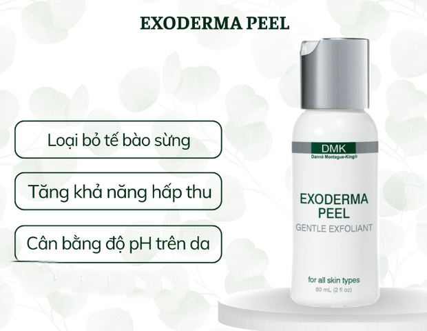 Bộ Peel và Mặt Nạ Làm Sạch Da DMK Foamy Lift Masque & Exoderma Peel - Giúp Da Sáng Mịn, Kháng Viêm, Phù Hợp Mọi Loại Da