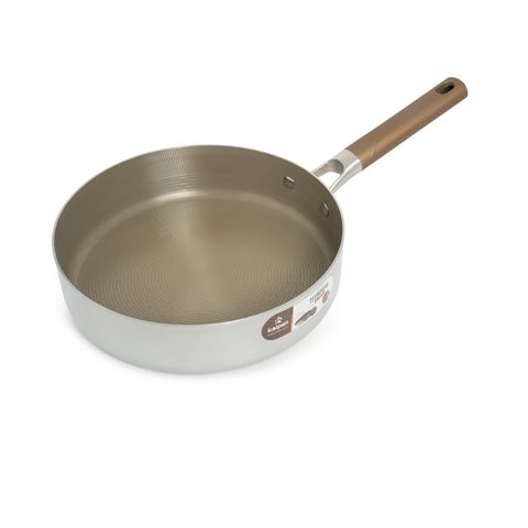 Chảo Chống Dính 3 Lớp Liền Khối Kalpen Titanium Dauer - Chịu Nhiệt, Dẫn Nhiệt Nhanh, Dễ Vệ Sinh, Kích Thước 20-28cm