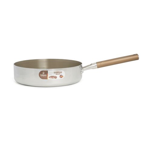 Chảo Chống Dính 3 Lớp Liền Khối Kalpen Titanium Dauer - Chịu Nhiệt, Dẫn Nhiệt Nhanh, Dễ Vệ Sinh, Kích Thước 20-28cm