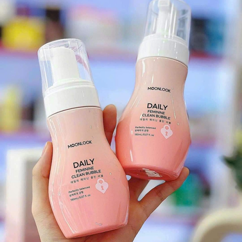 Dung Dịch Vệ Sinh Phụ Nữ Moonlook Dạng Bọt 150ml - Kháng Khuẩn, Làm Sạch Dịu Nhẹ, Thoáng Mát Cho Vùng Kín Hằng Ngày