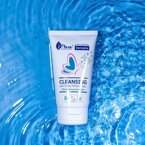 Gel Rửa Mặt Cho Da Dầu Mụn Ava Acne Control - Sữa Rửa Mặt Kháng Khuẩn 150ml, Ngăn Ngừa Mụn Và Kiểm Soát Nhờn