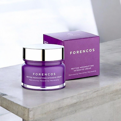 Kem Dưỡng Trắng Da Ban Đêm Forencos Peptide Redensifying Intensive Cream 50ml - Hỗ Trợ Dưỡng Ẩm, Giảm Nếp Nhăn, Làm Mờ Thâm Nám